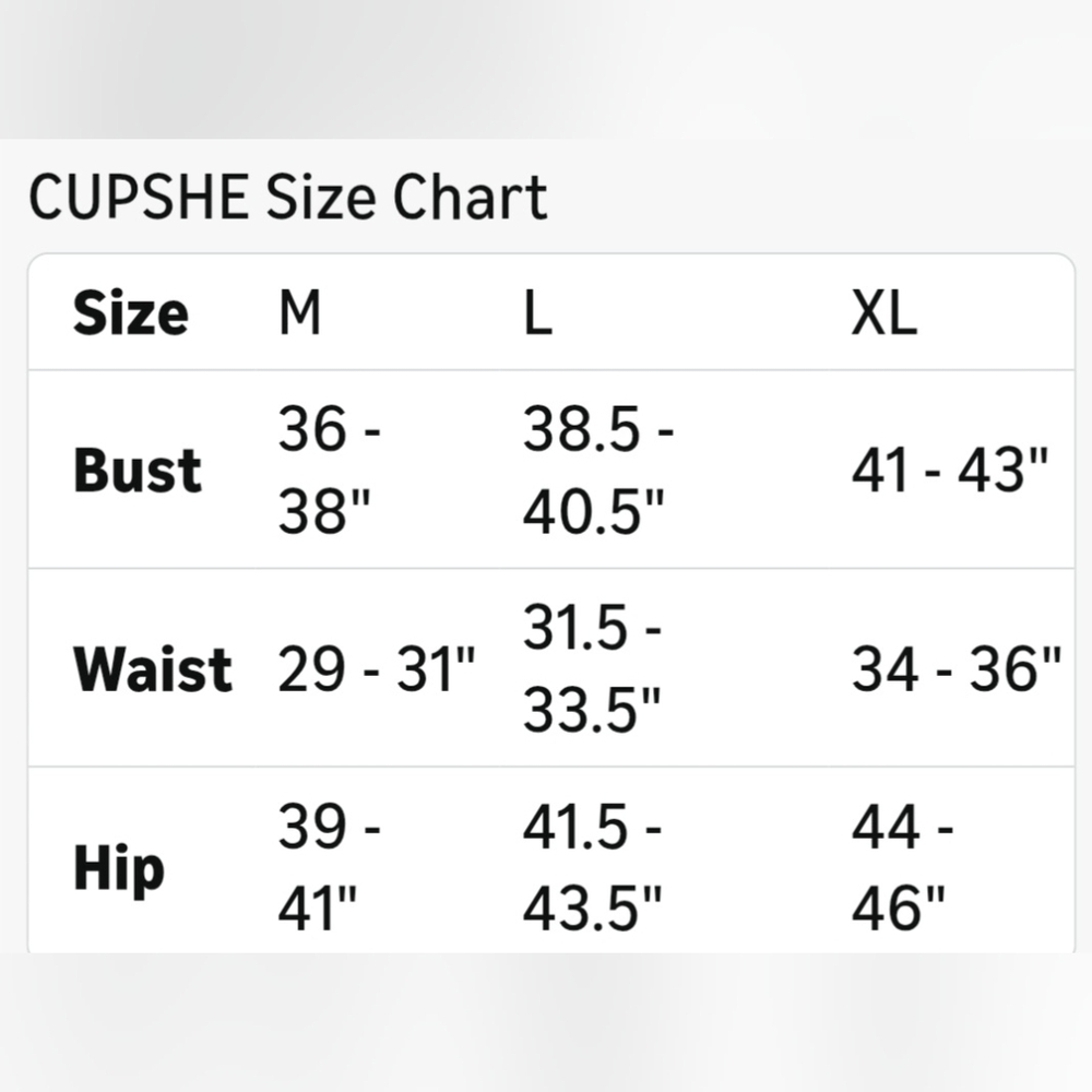 Cupshe Women's Bikini - Picture 4 of 4